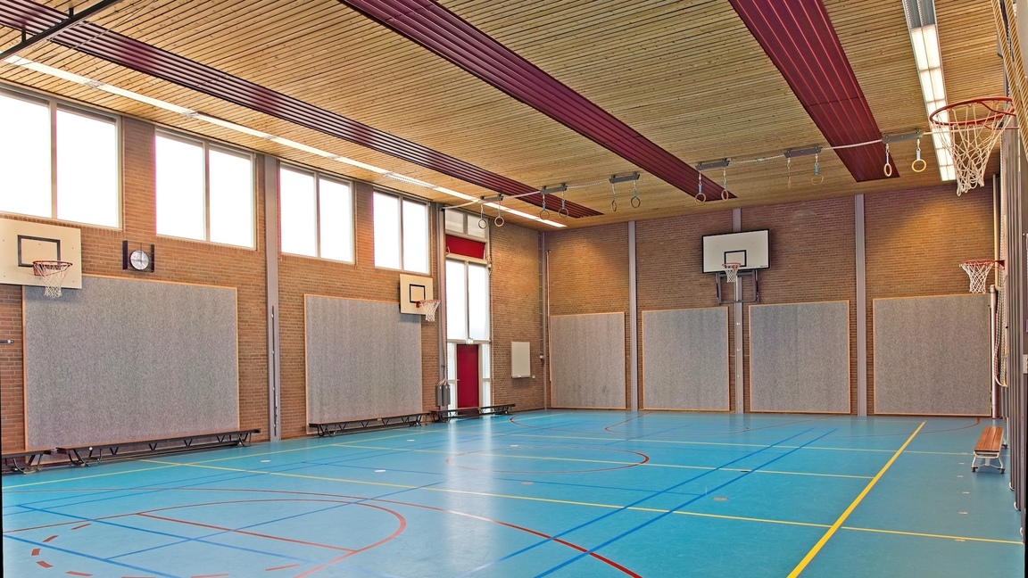 sport impact gymzaal akoestische panelen