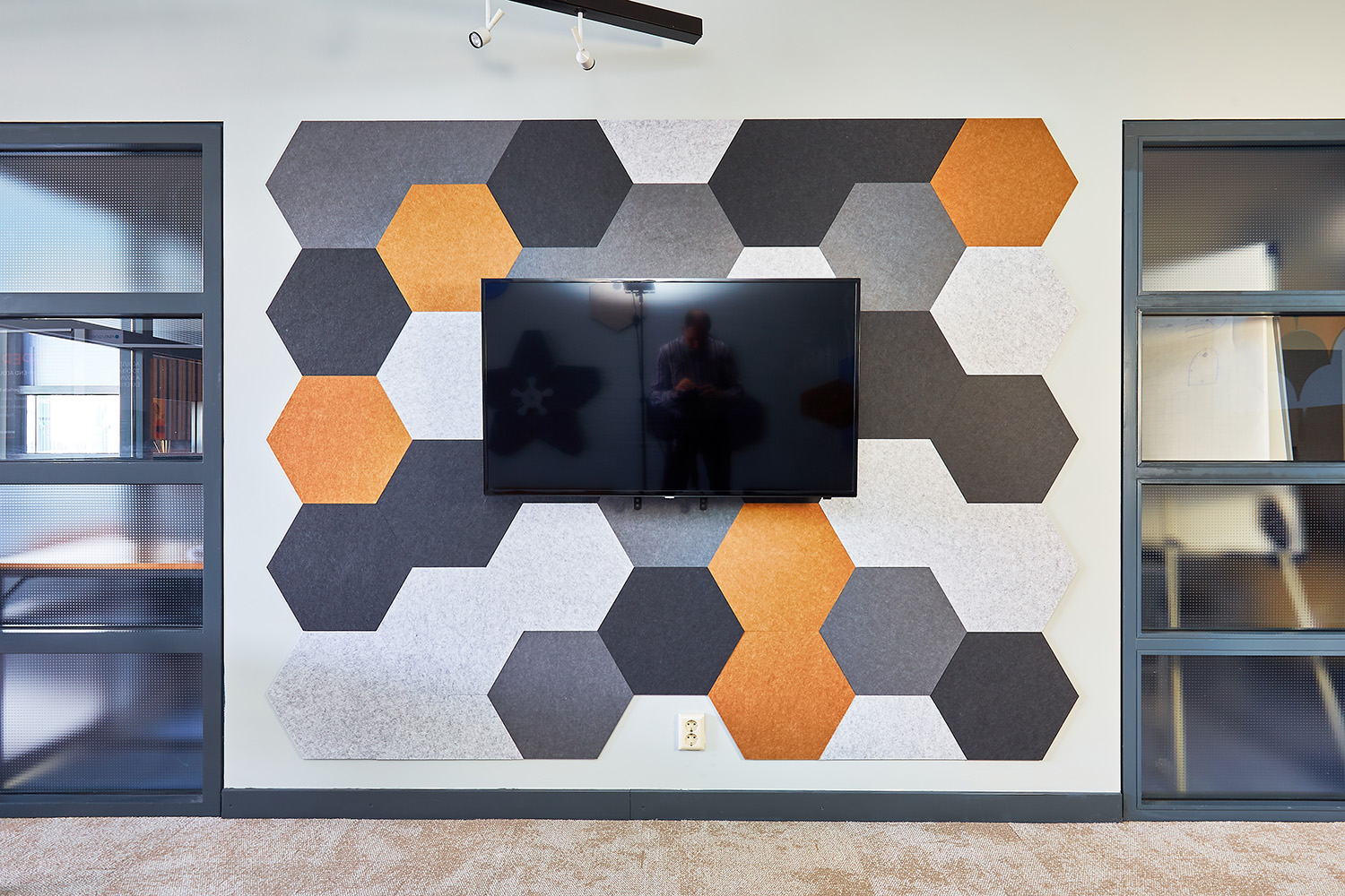 akoestisch vilt 9mm tiles