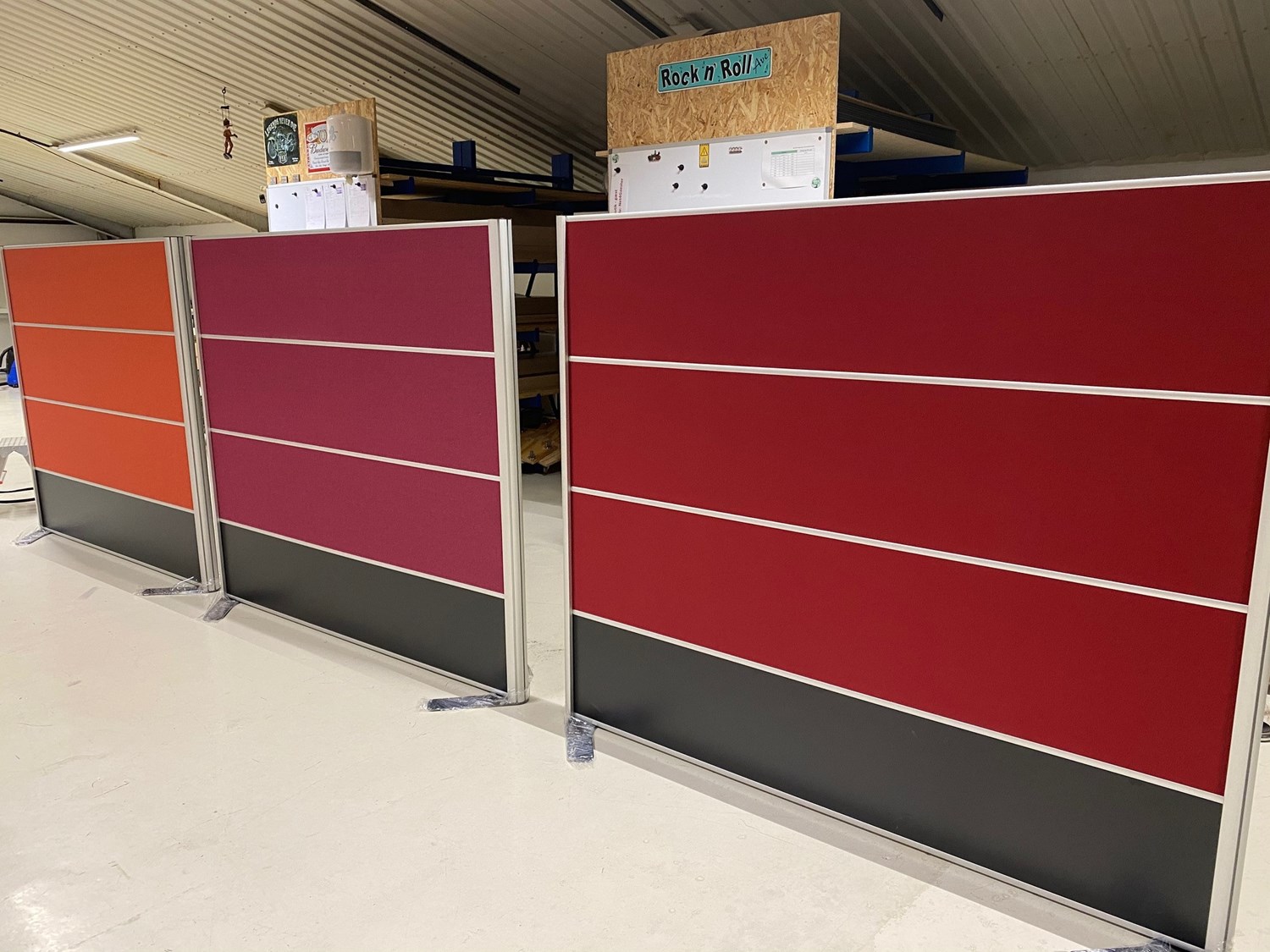 tyst vrijstaande akoestische panelen